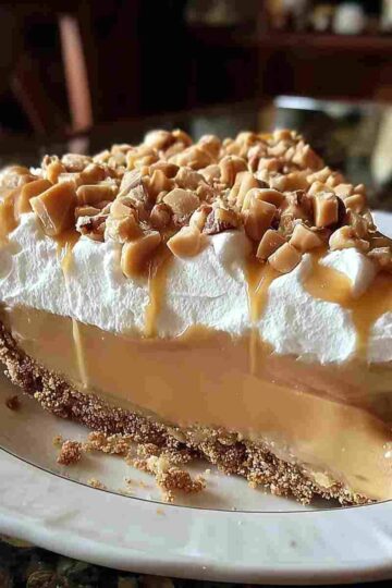 Butterscotch Heaven Pie Delight