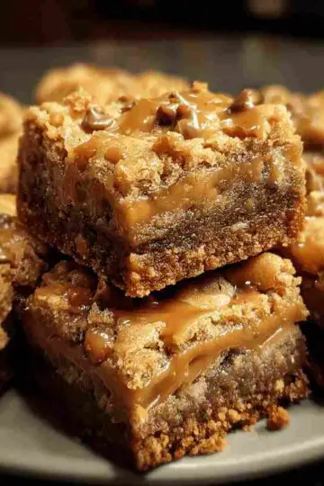 Butterscotch Toffee Cookie Bars
