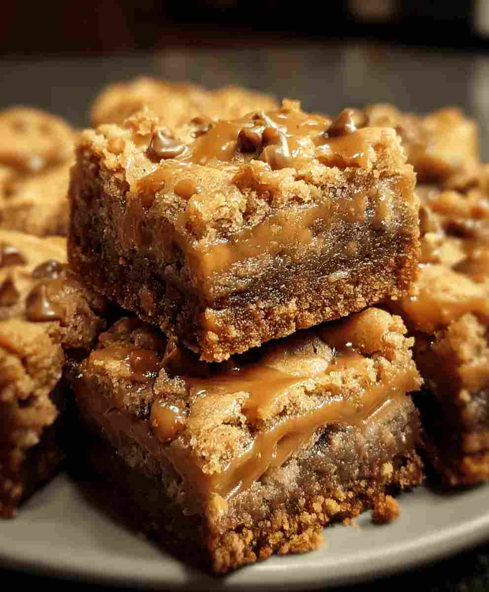 Butterscotch Toffee Cookie Bars