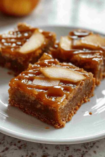 Caramel Apple Blondies Recipe