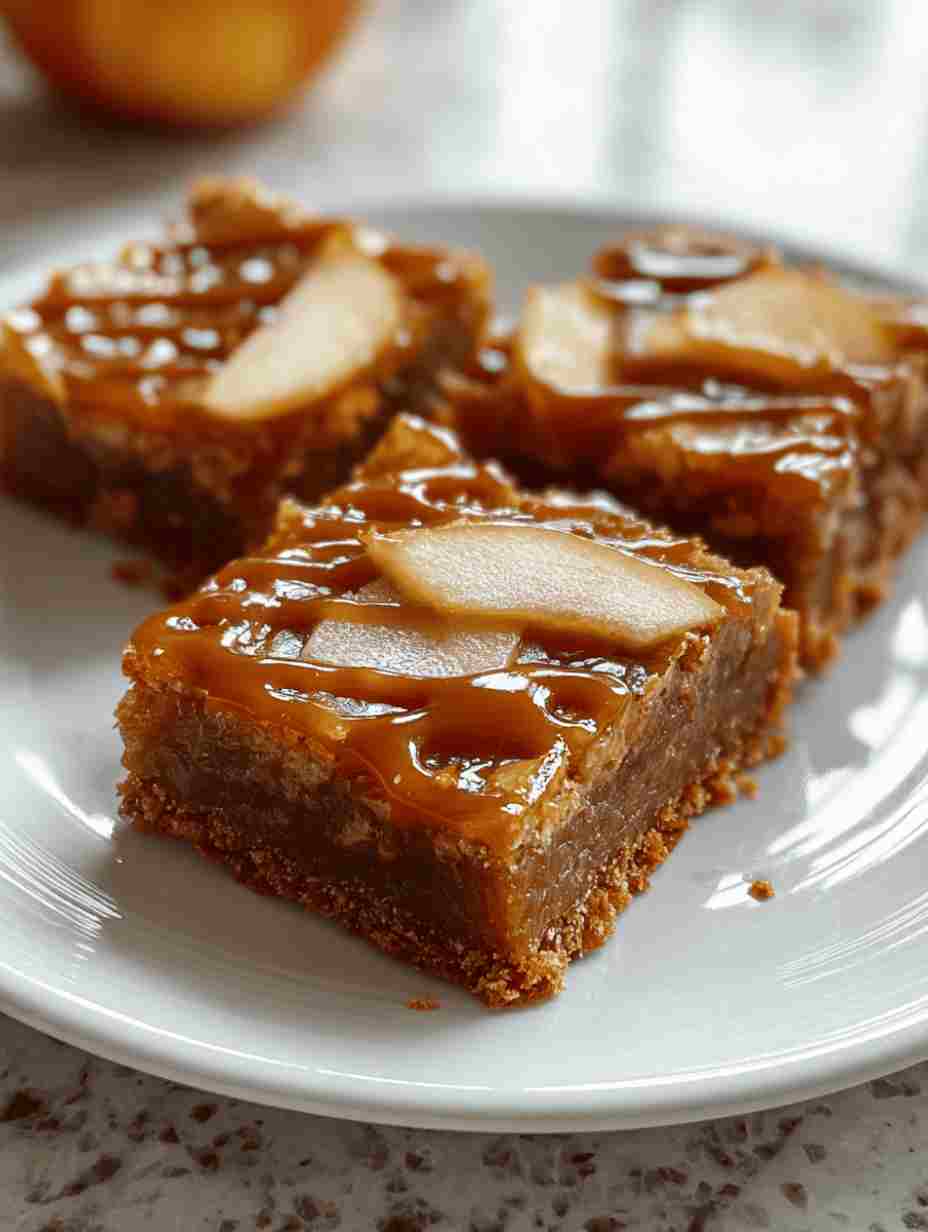 Caramel Apple Blondies Recipe