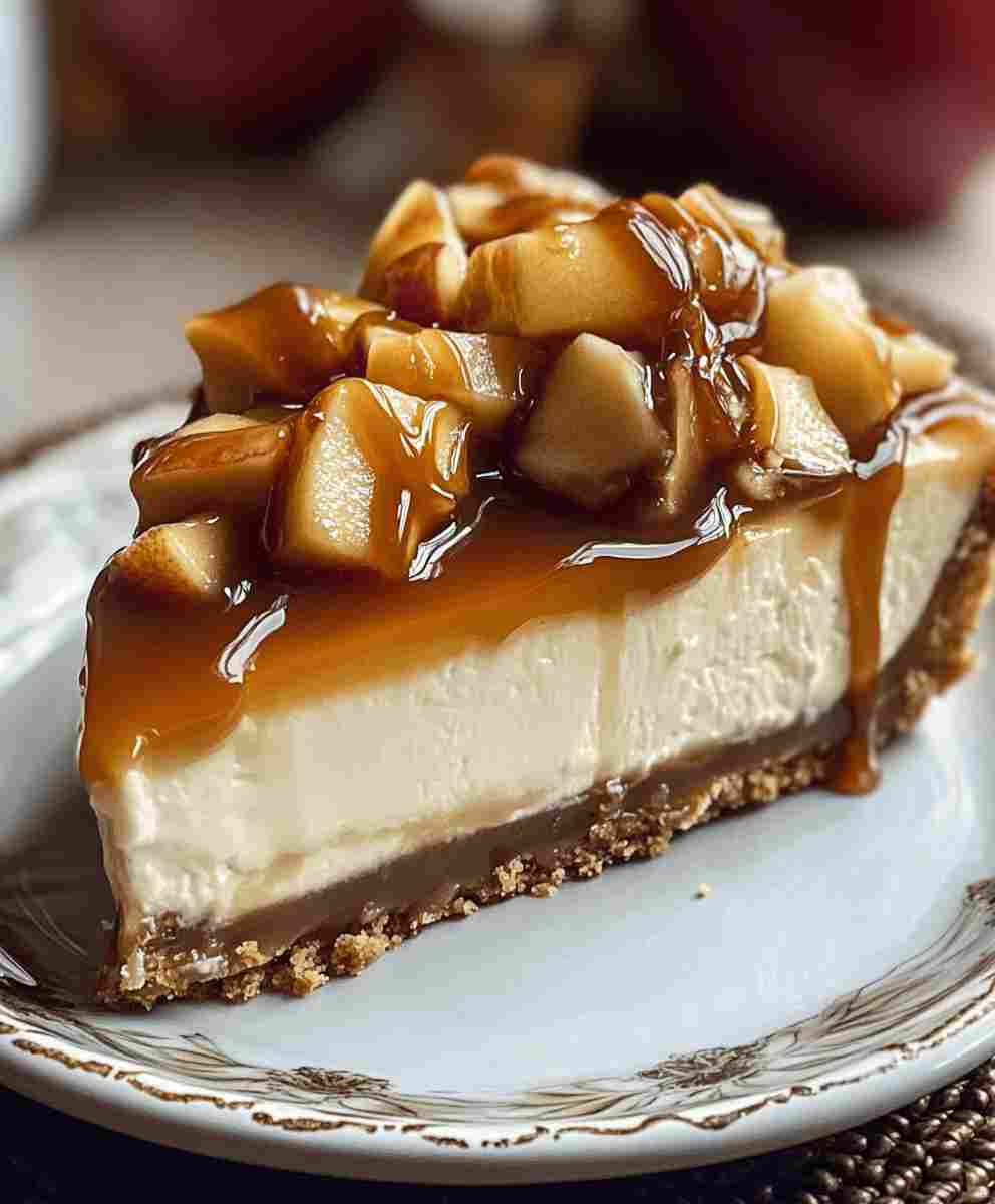 Caramel Apple Cheesecake