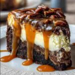 Caramel Brownie Cheesecake