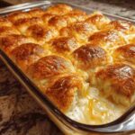Cheesecake Crescent Roll Casserole