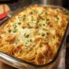Cheesy Chicken Spaghetti Casserole