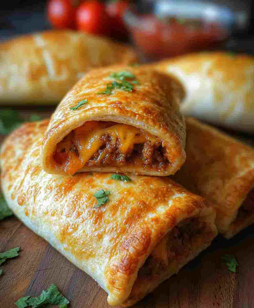 Cheesy Taco Pockets