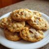 Chewy Peanut Butter Butterfinger Cookies