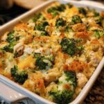 Chicken Broccoli Stuffing Casserole