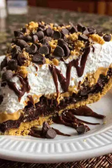 Chocolate Chip Peanut Butter Pie