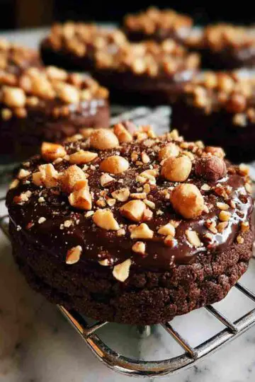 Chocolate Hazelnut Crunch Cookies