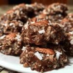 Chocolate Pecan Coconut Cookies Recipe