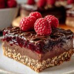 Chocolate Raspberry Pie Bars