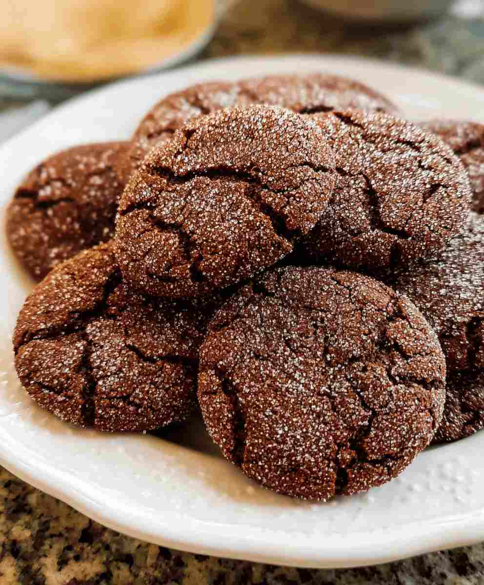 Chocolate Sugar Cookies