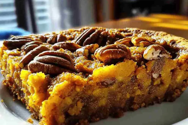 Easy Pumpkin Pecan Cobbler Recipe