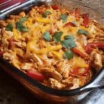 Fajita Chicken Casserole Bake