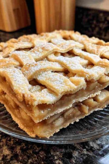 Flaky Apple Pie Bars