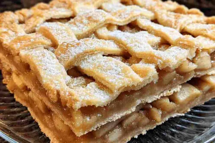 Flaky Apple Pie Bars