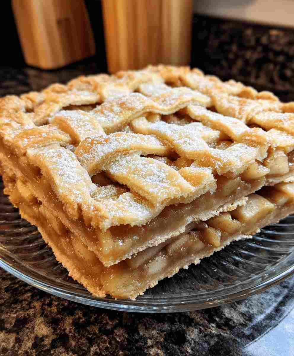 Flaky Apple Pie Bars