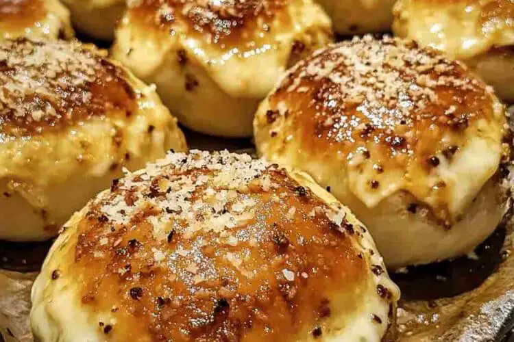 Garlic Parmesan Cheeseburger Bombs