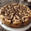 Giant Chocolate Chip Cookie Cake