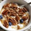 Maple Pecan Yogurt Bowl