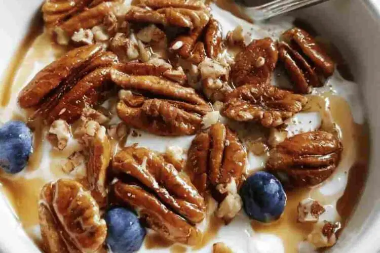 Maple Pecan Yogurt Bowl