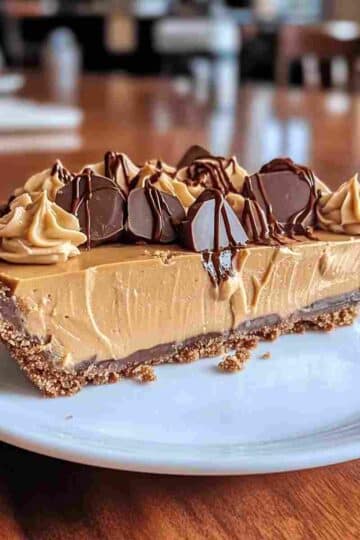 No-Bake Chocolate Peanut Butter Pie