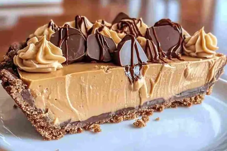 No-Bake Chocolate Peanut Butter Pie