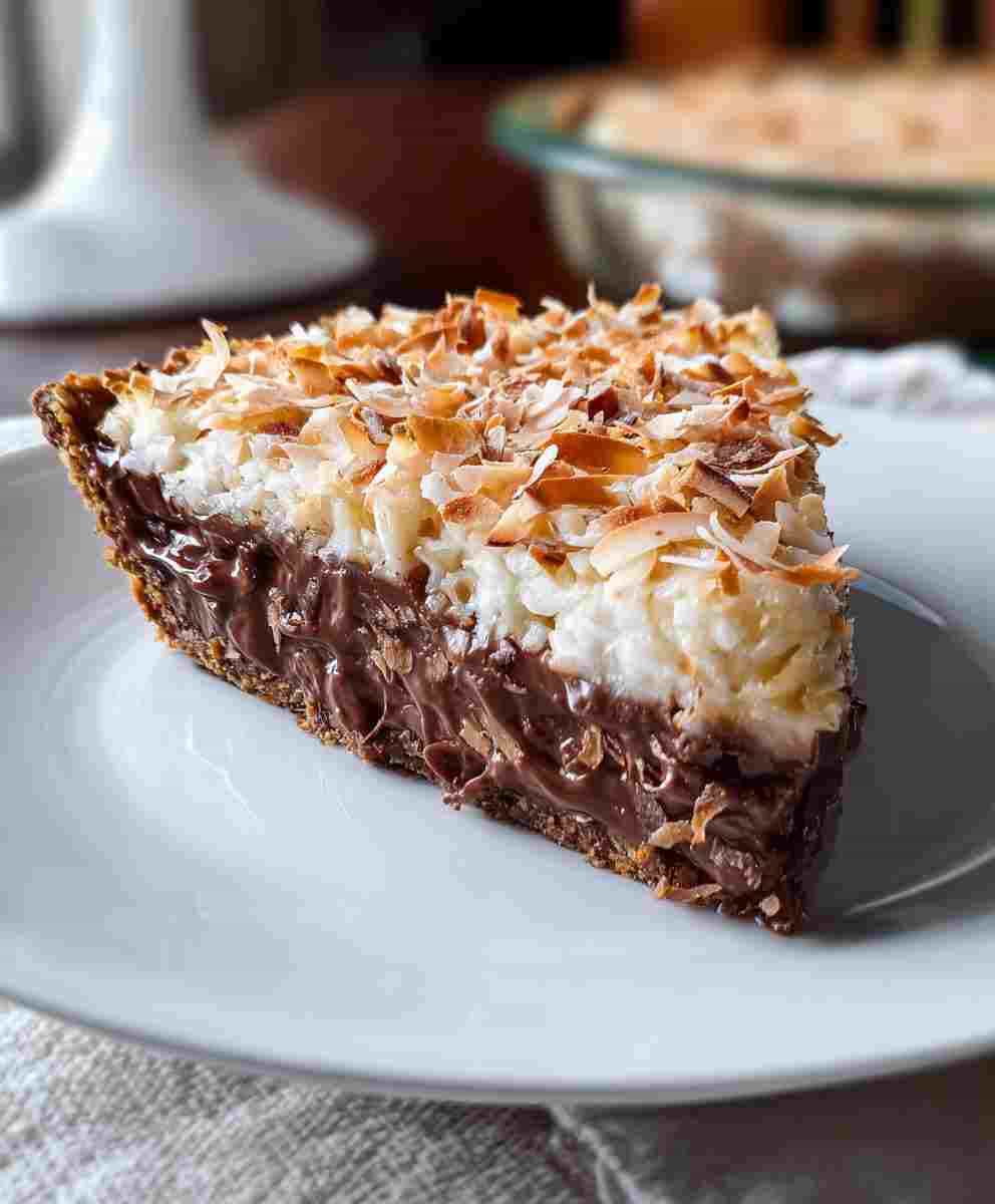 No-Bake German Chocolate Pie