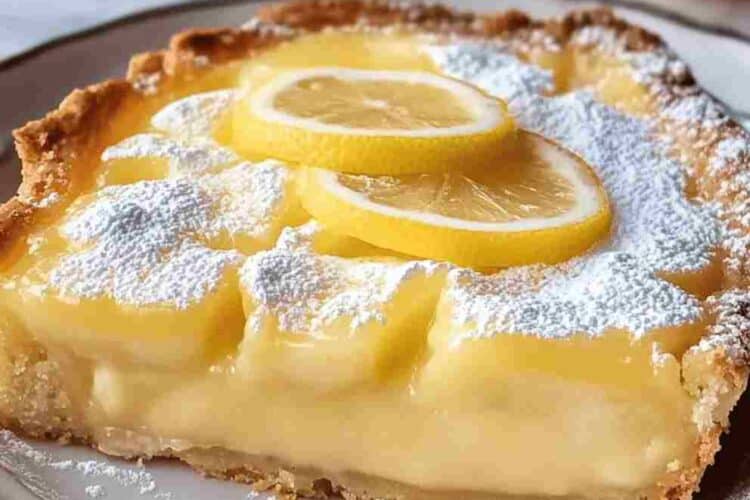 One Bowl Lemon Dessert