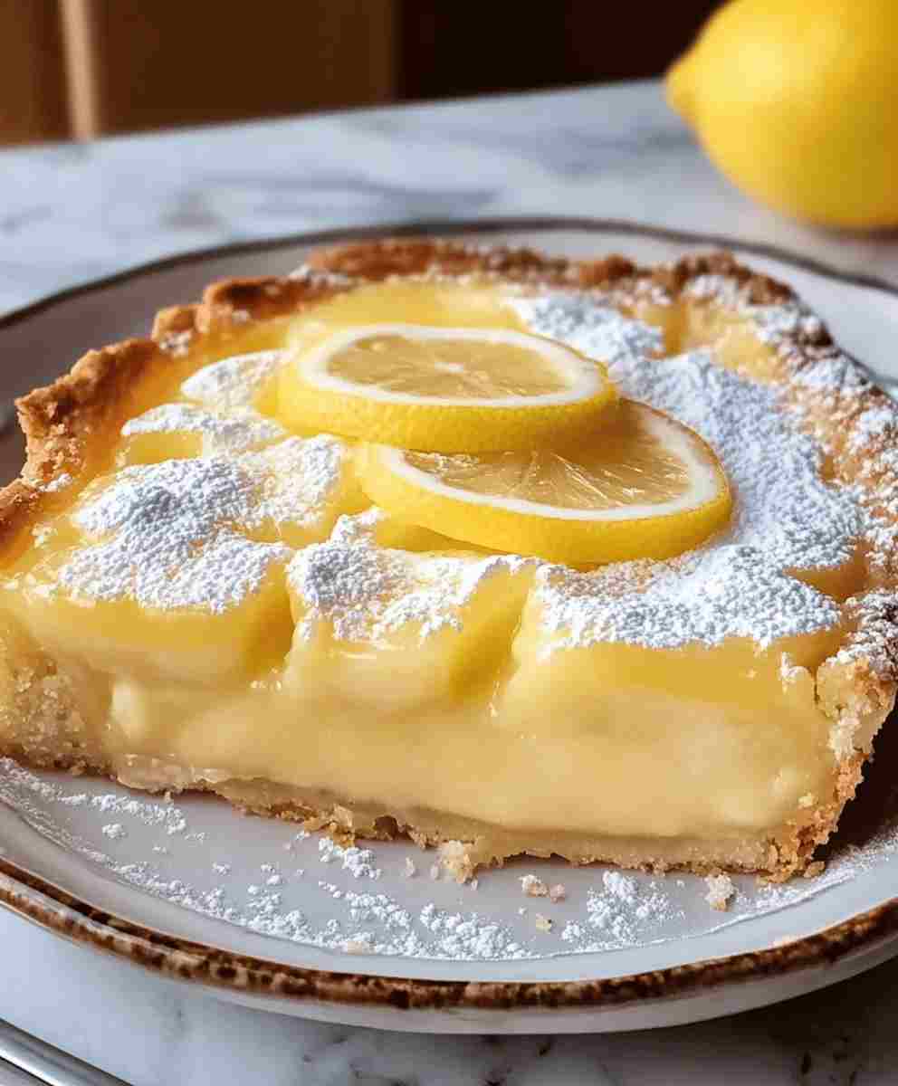 One Bowl Lemon Dessert