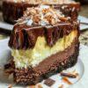 Outrageous Chocolate Coconut Cheesecake