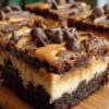 Peanut Butter Paradise Cheesecake Brownies