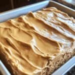 Peanut Butter Sheet Cake with Peanut Butter Frosting