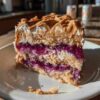 Peanut Butter and Jelly Poke Cake Joy
