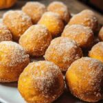 Pumpkin Donut Holes