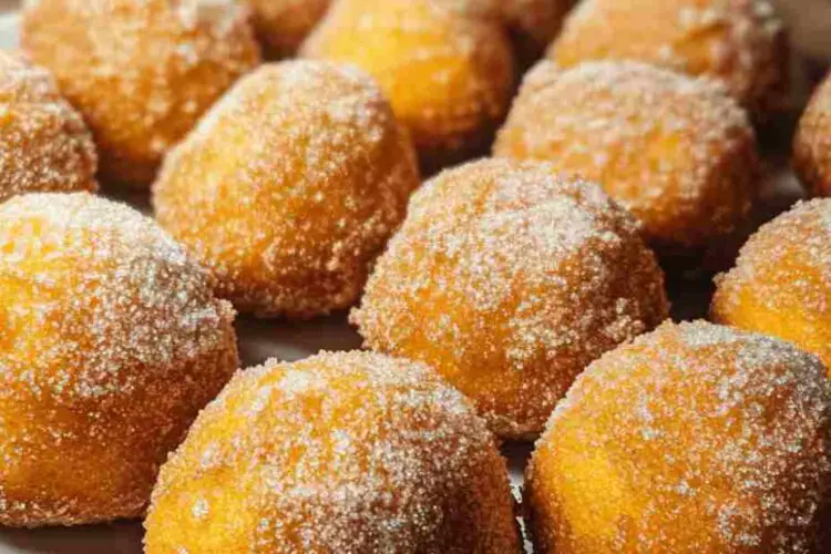 Pumpkin Donut Holes