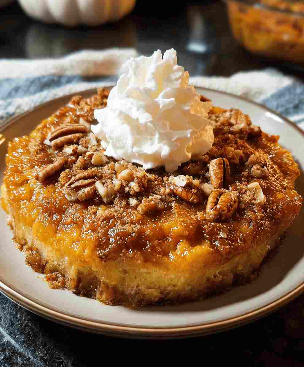 Pumpkin Dump Cake