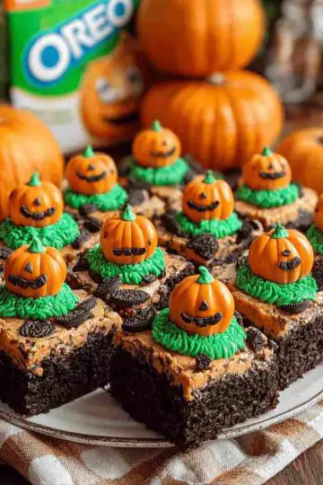 Pumpkin Patch Brownies