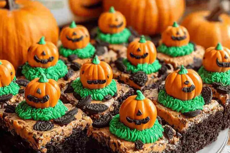 Pumpkin Patch Brownies