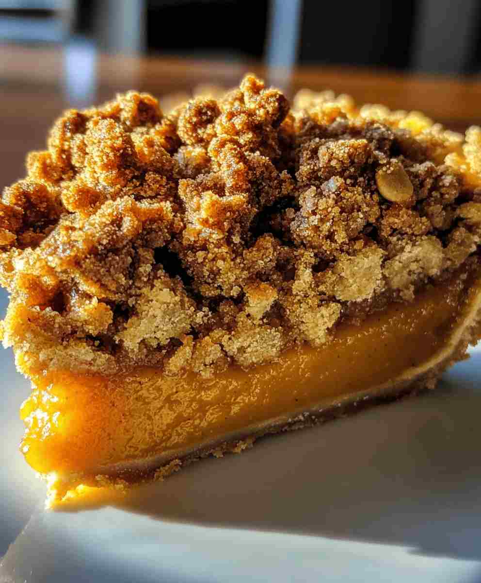 Pumpkin Pie Crumble