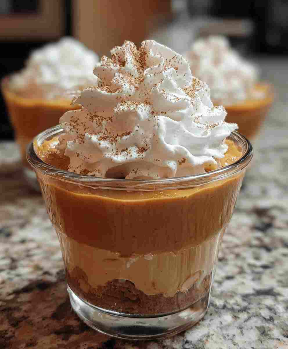 Pumpkin Pie in a Cup