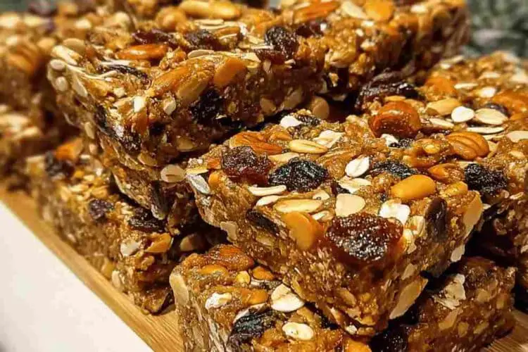 Pumpkin Spice Trail Mix Bars