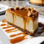 Rich Butterscotch Cheesecake