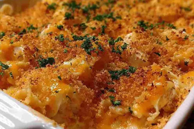 Ritz Cracker Chicken Casserole