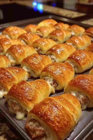 Sausage Cream Cheese Crescents
