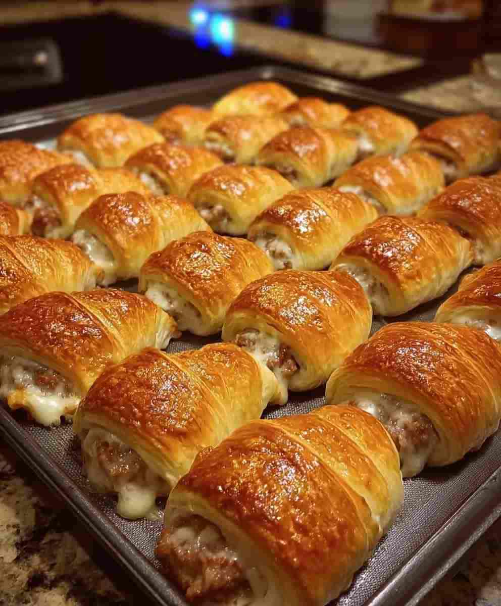 Sausage Cream Cheese Crescents