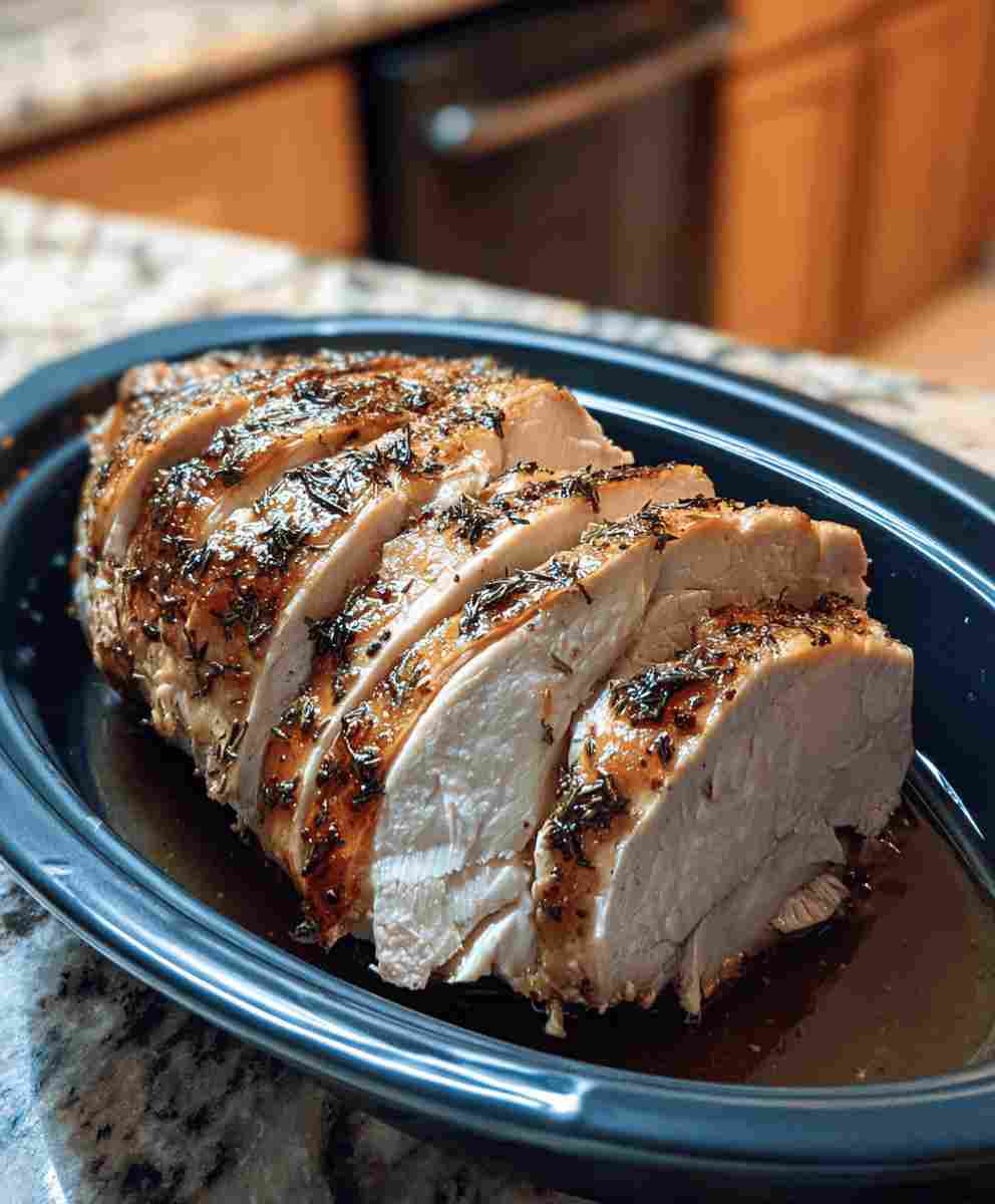 Slow Cooker Amish Maple Turkey Breast