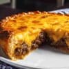 Southern Style Cheeseburger Pie