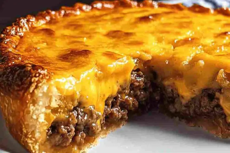 Southern Style Cheeseburger Pie